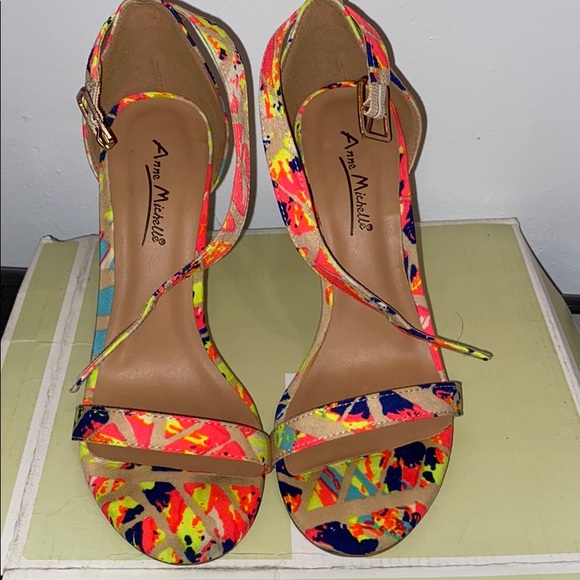Anne Michelle Shoes - Colorful heels